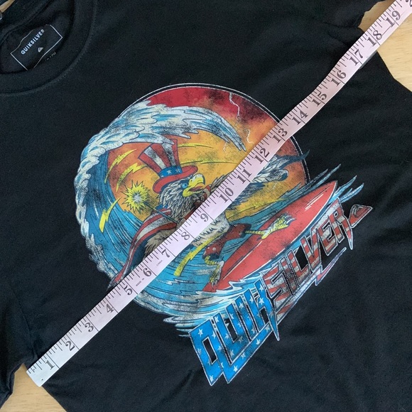 NWT QUIKSILVER Freedom Flyer 4th Tee Shirt - Picture 3 of 9